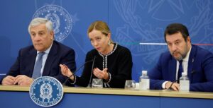 Tajani Meloni Salvini