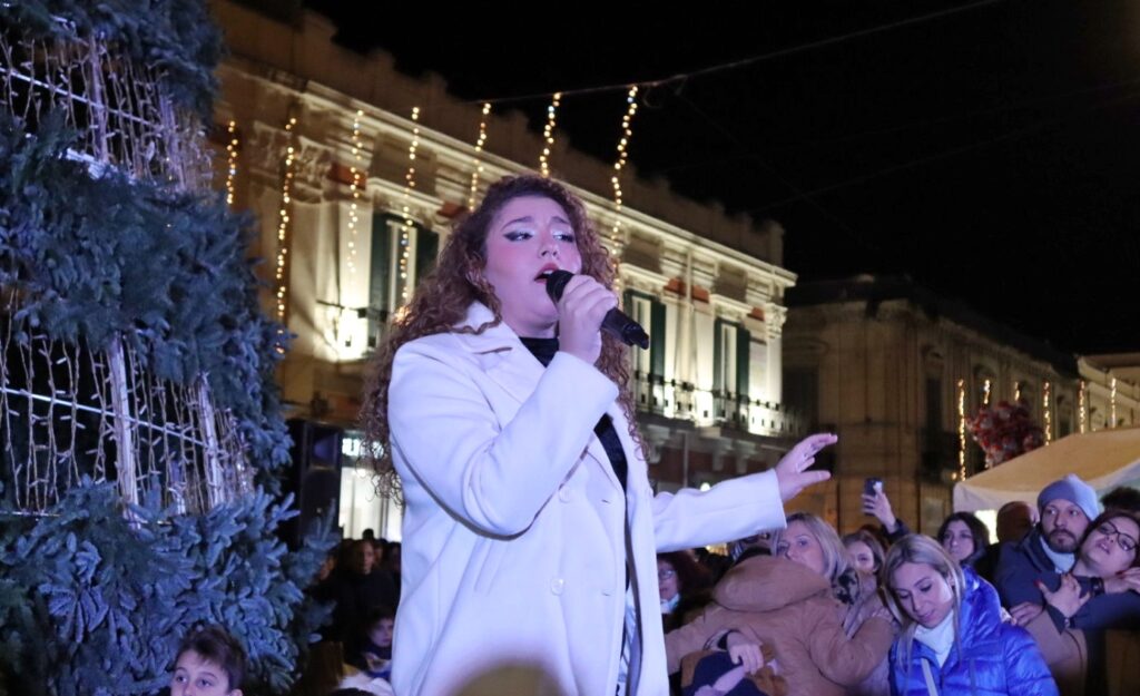 accensione albero natale reggio 2023