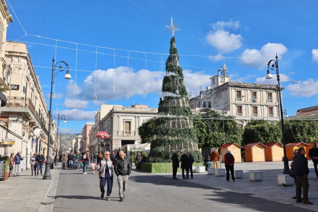 casette di legno piazza duomo reggio calabria