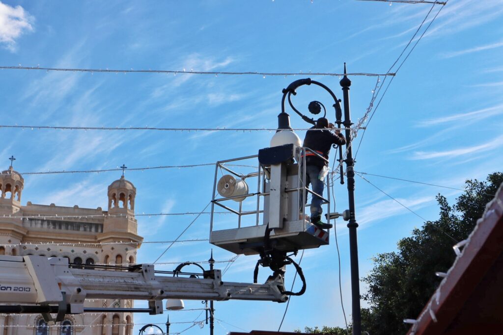 casette di legno piazza duomo reggio calabria