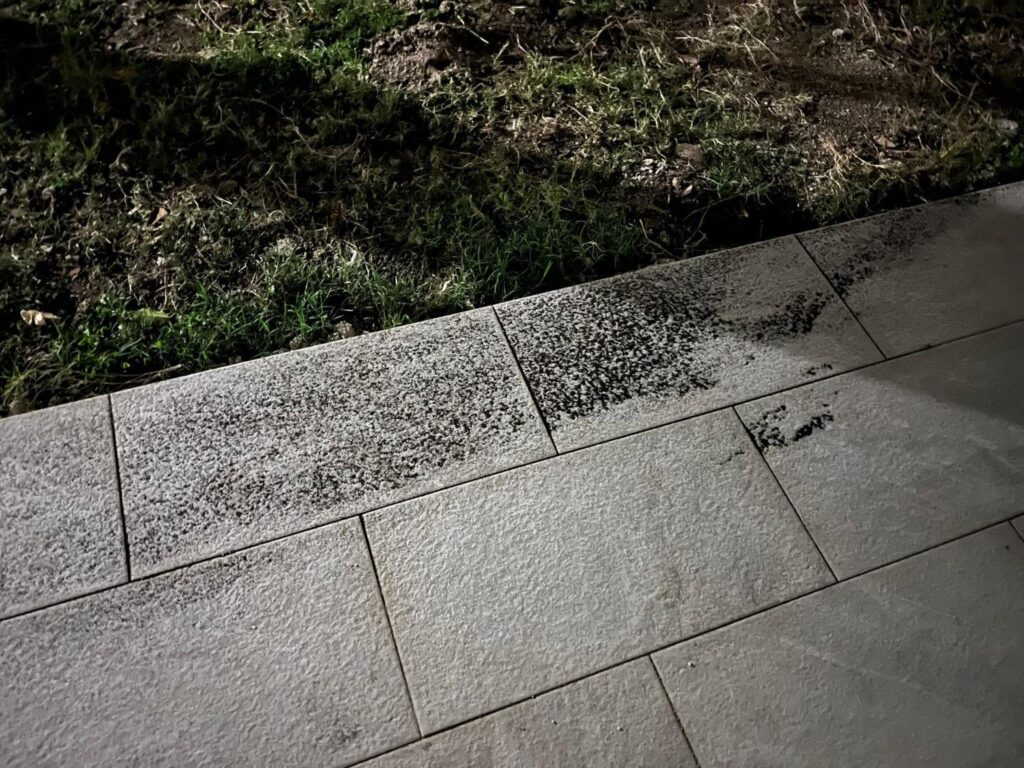 cenere etna a reggio calabria