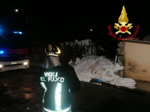 incendio messina