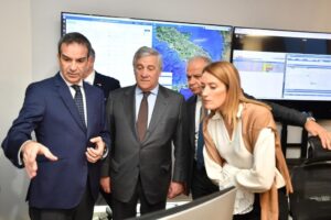 occhiuto - tajani - piantedosi - metsola