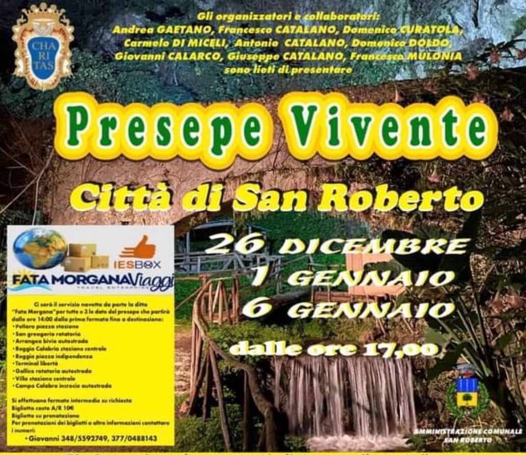presepe vivente san roberto