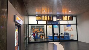 sala blu stazione centrale