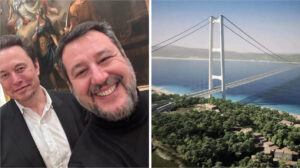 salvini - Musk - Ponte