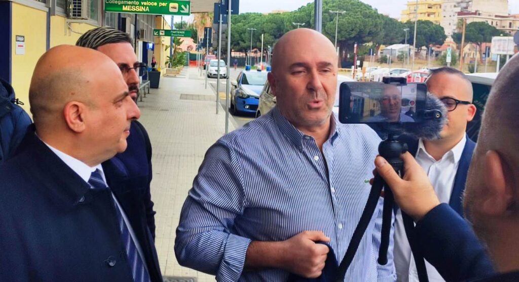 Bandecchi è arrivato a Reggio Calabria