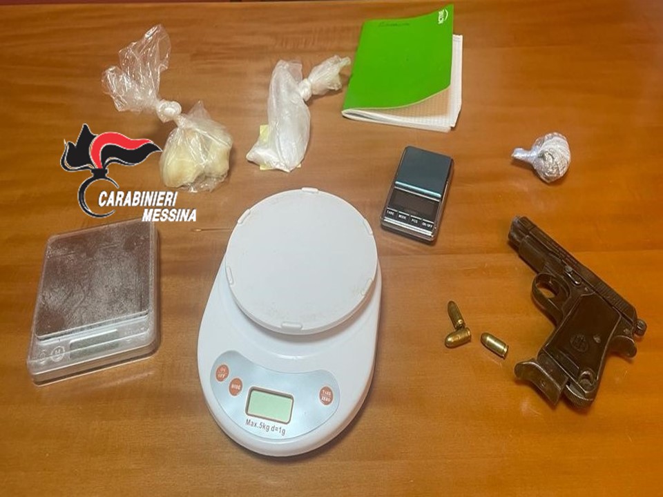 CC Messina Sud droga sequestrata