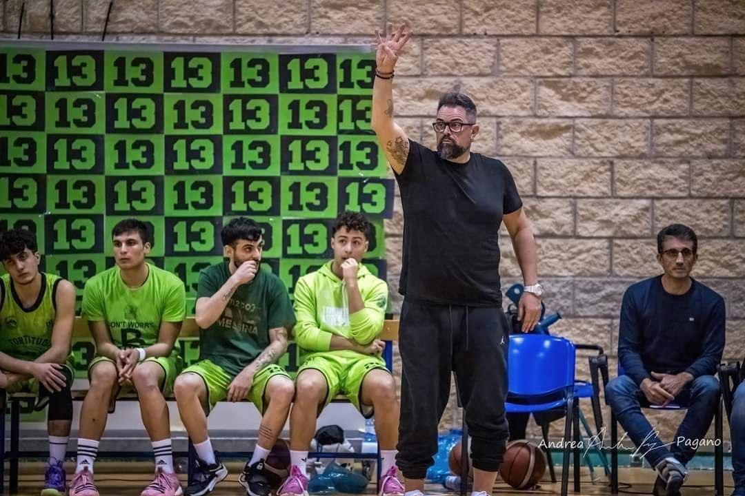 Coach Claudio Cavalieri Fortitudo Messina