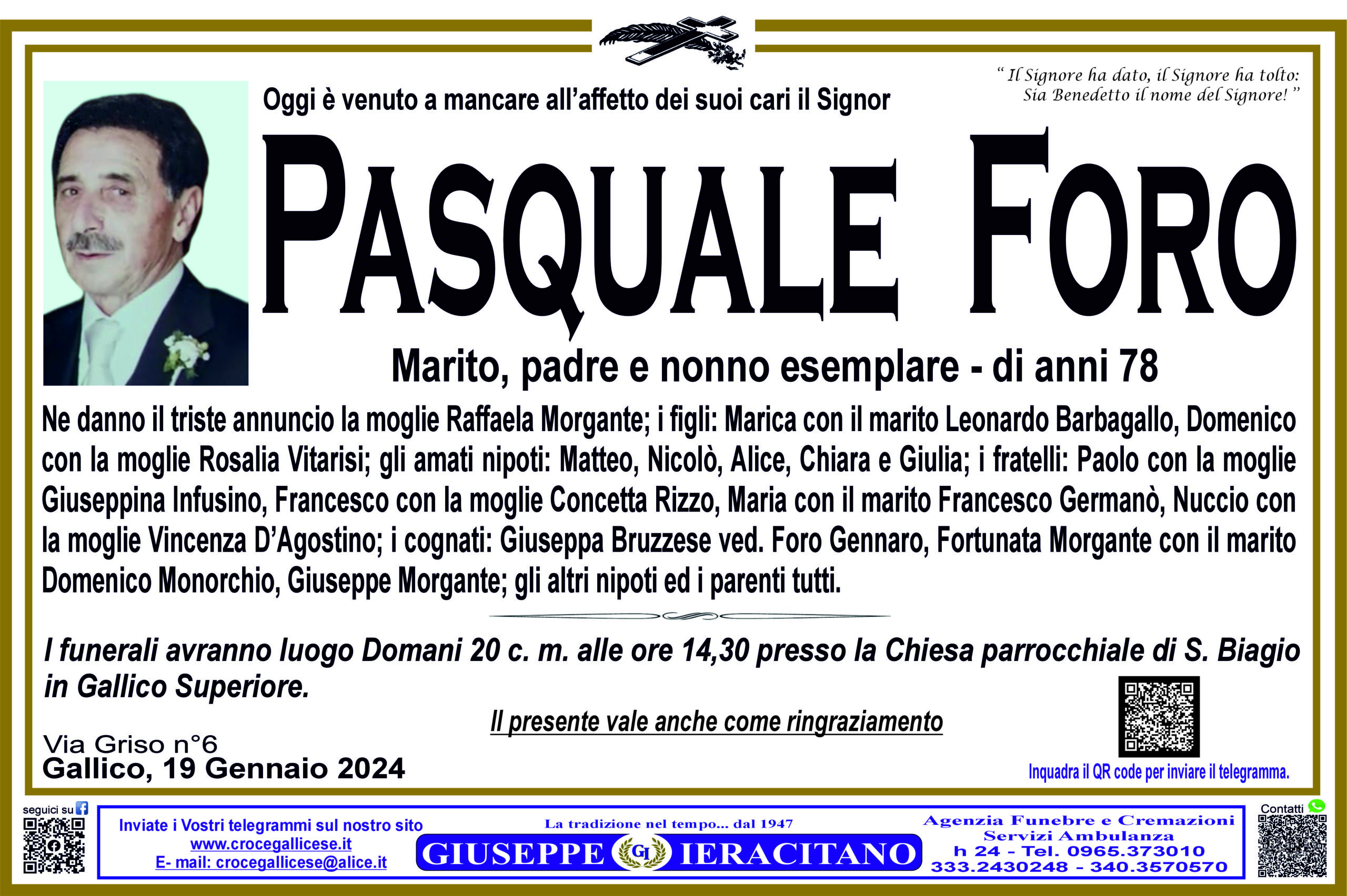 FORO PASQUALE