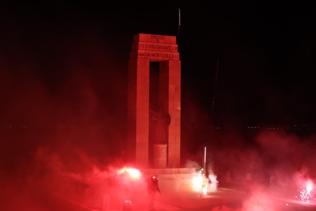 Festa ultrà Reggina per il 110° compleanno