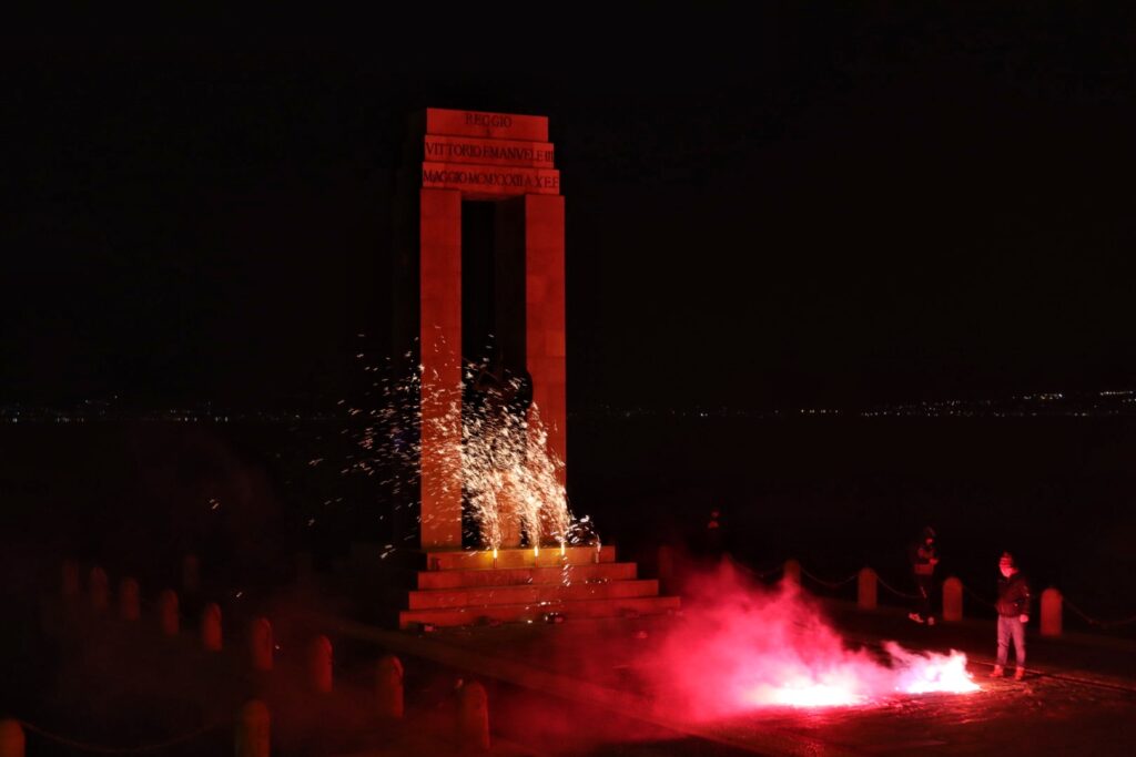 Festa ultrà Reggina per il 110° compleanno