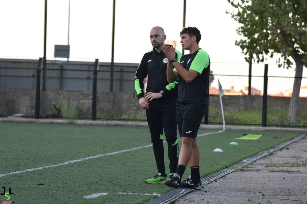 I tecnici Marco Palmeri Alessio Giuffrè (JSL WOMEN)