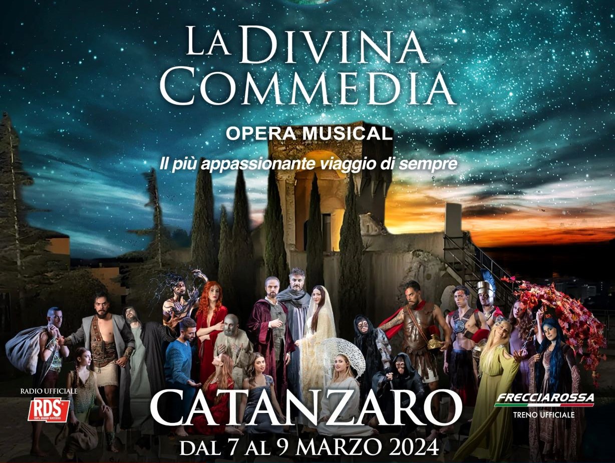 La Divina Commedia – cartolina