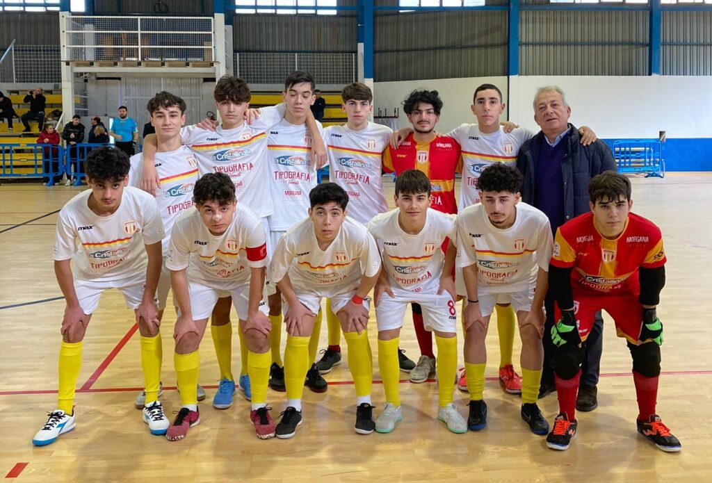 La squadra Under 19 del MESSINA FUTSAL 1
