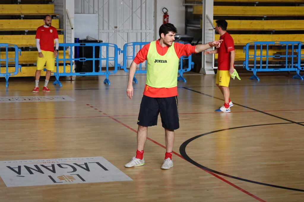 L'argentino Lautaro Mendez (MESSINA FUTSAL)