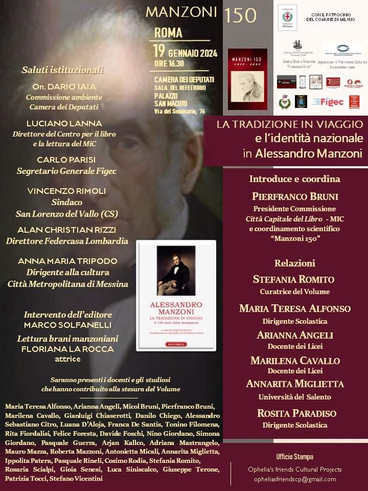 manzoni 150 pierfranco bruni
