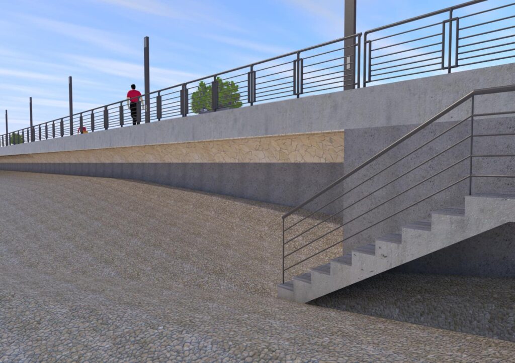 Nuovo lungomare santa teresa di riva