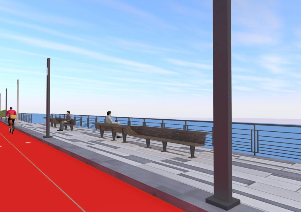 Nuovo lungomare santa teresa di riva