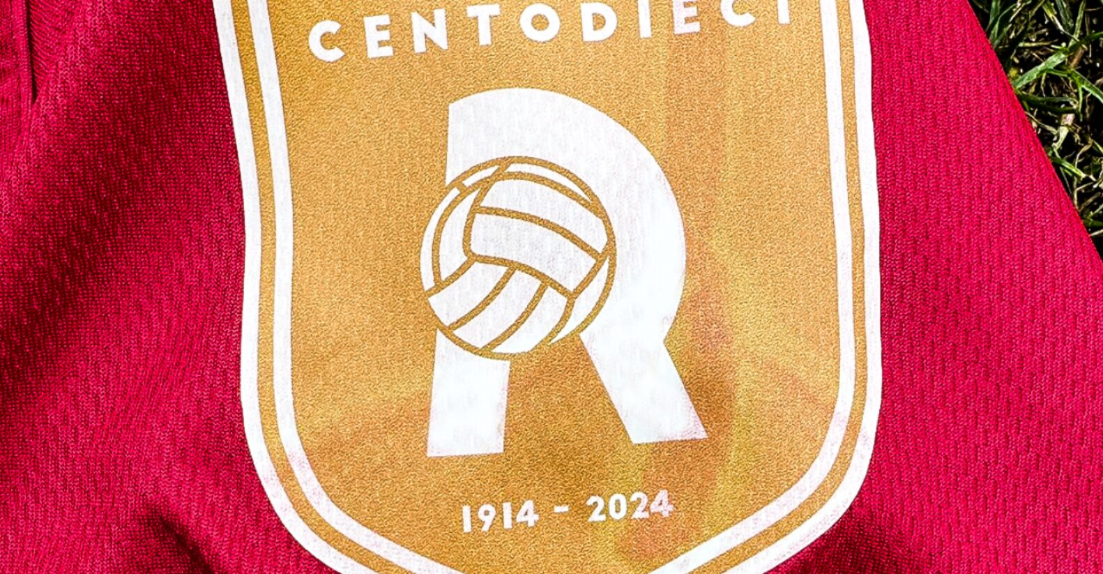 Patch celebrativa Fenice Amaranto per 110° compleanno Reggina