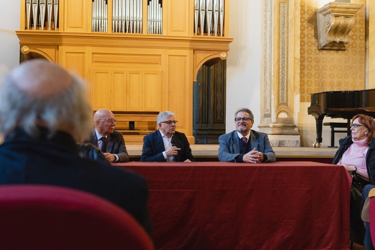 Ph Marzio Pardo. Da sinistra Filippo Donzuso, Carmelo Galati, Giuseppe Lazzaro Danzuso e Vittoria Napoli