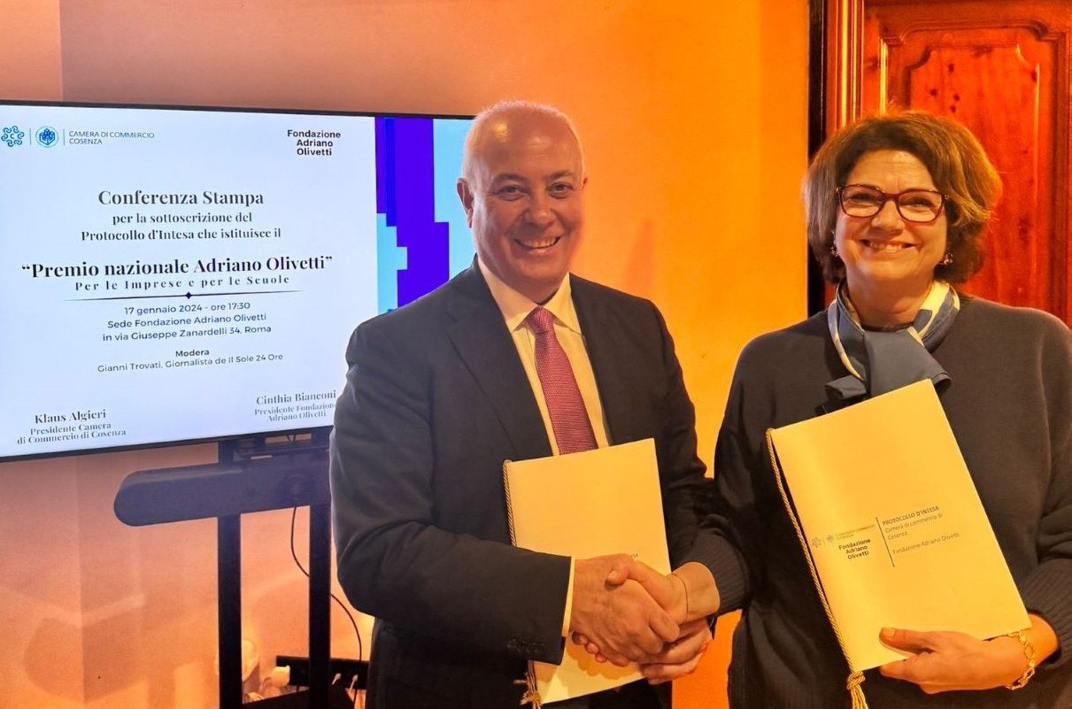 Protocollo Premio Olivetti Algieri Bianconi