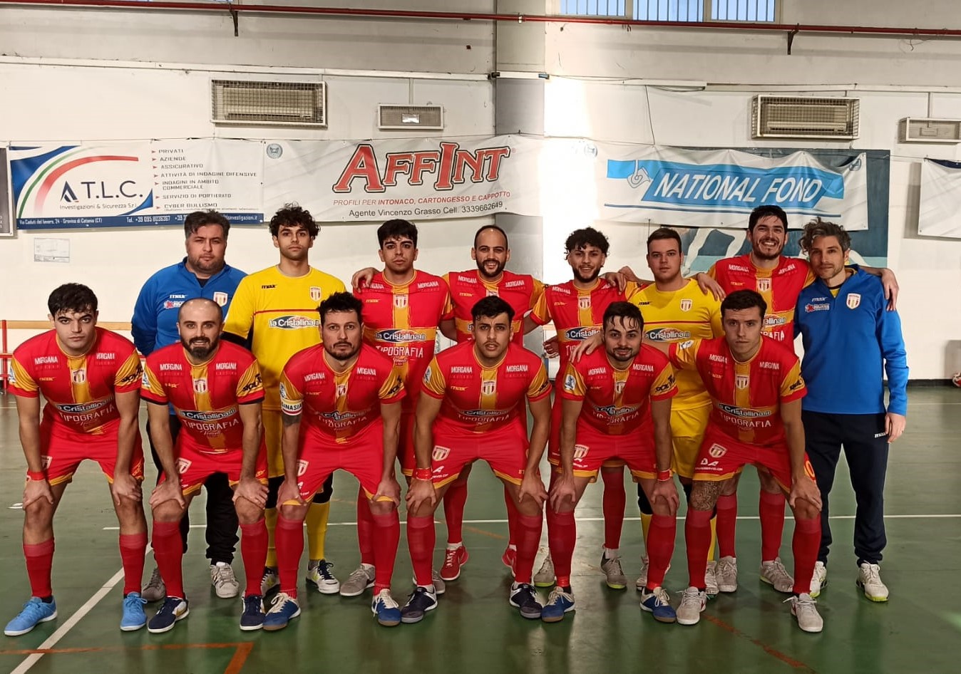 Squadra MESSINA FUTSAL a Mascalucia