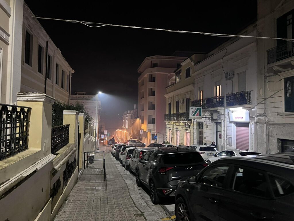 Visibilità ridotta Reggio Calabria centro per festa compleanno Reggina