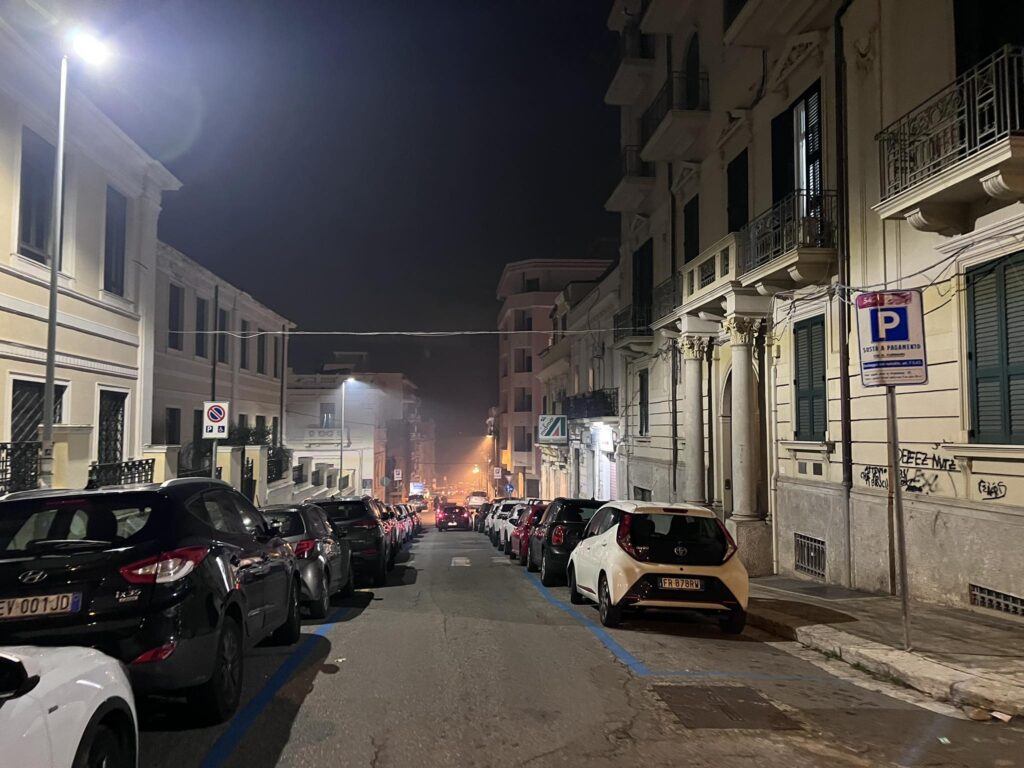 Visibilità ridotta Reggio Calabria centro per festa compleanno Reggina