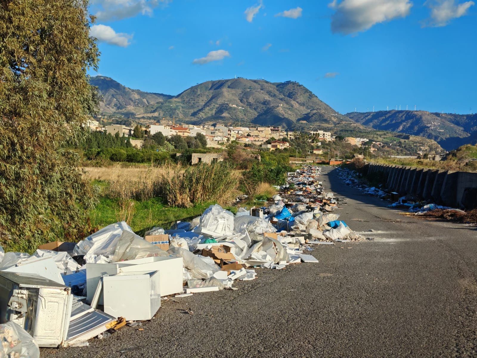 discarica mortara reggio calabria