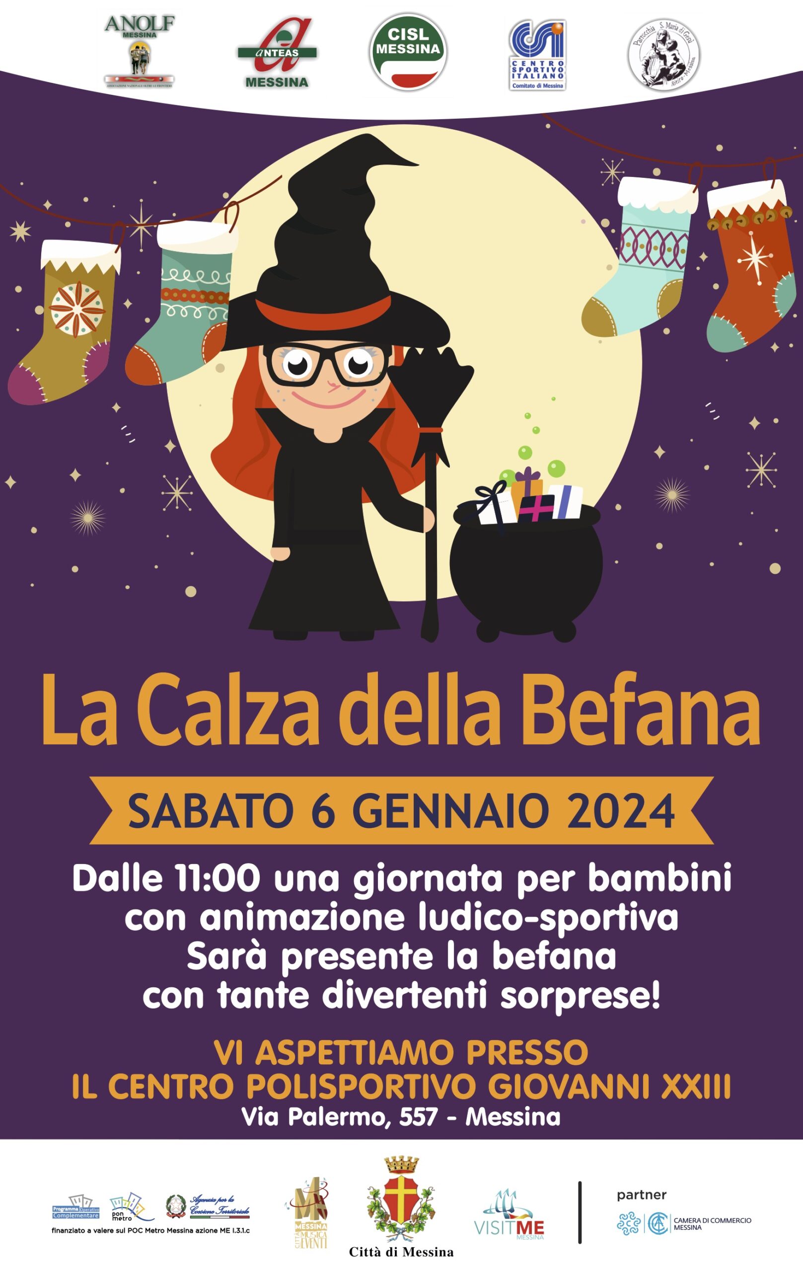Messina: “Natale in Periferia”, il cartellone si chiude con l’arriv… Messina: “Natale in Periferia”, il cartellone si chiude con l’arriv…