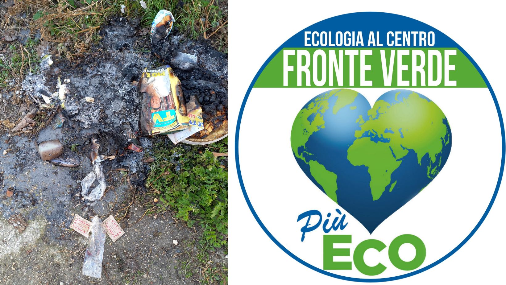 rifiuti bruciati ambiente