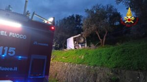 incidente vigili del fuoco messina