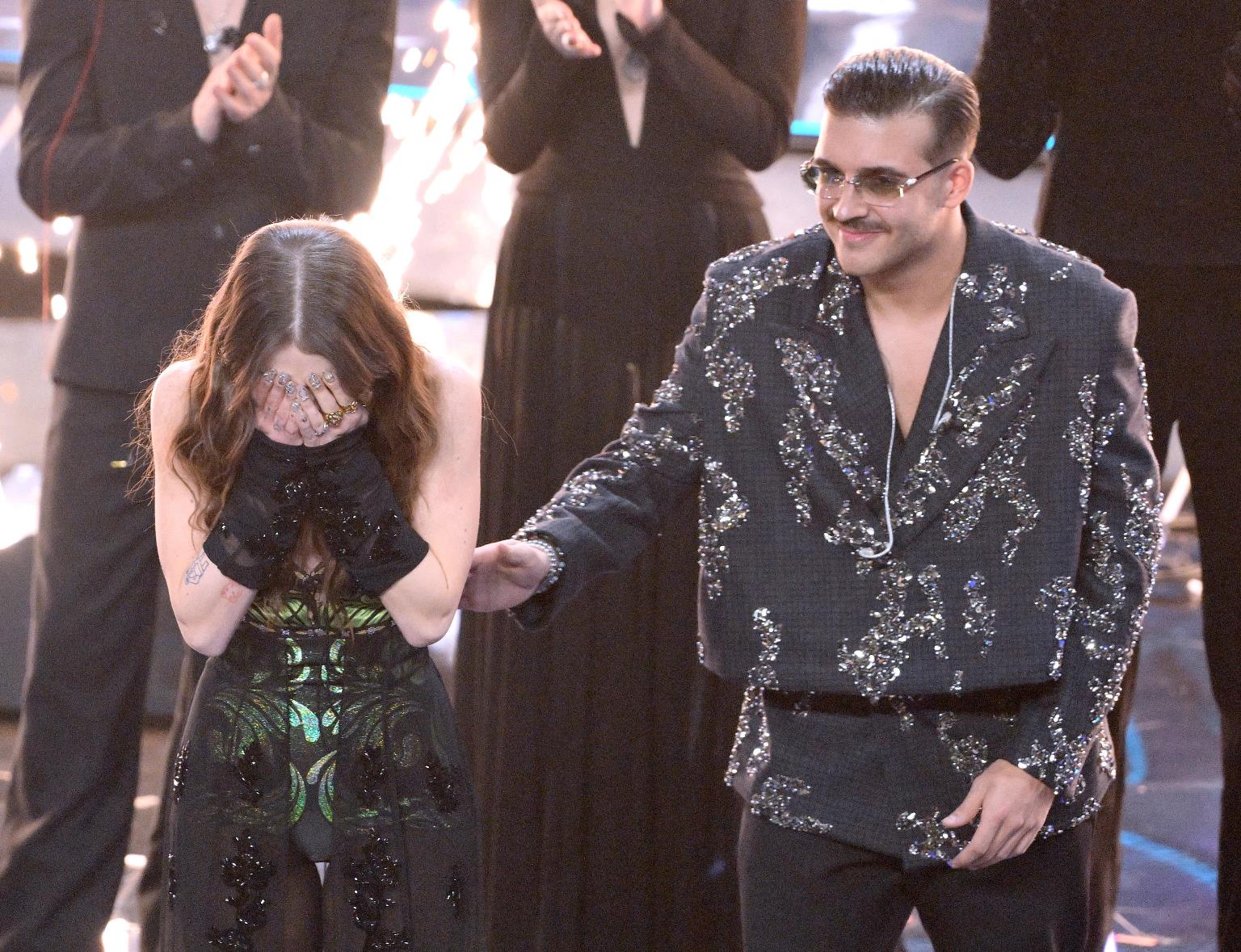 Angelina Mango e Geolier finale Sanremo