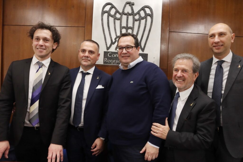 Conferenza stampa Lega Reggio