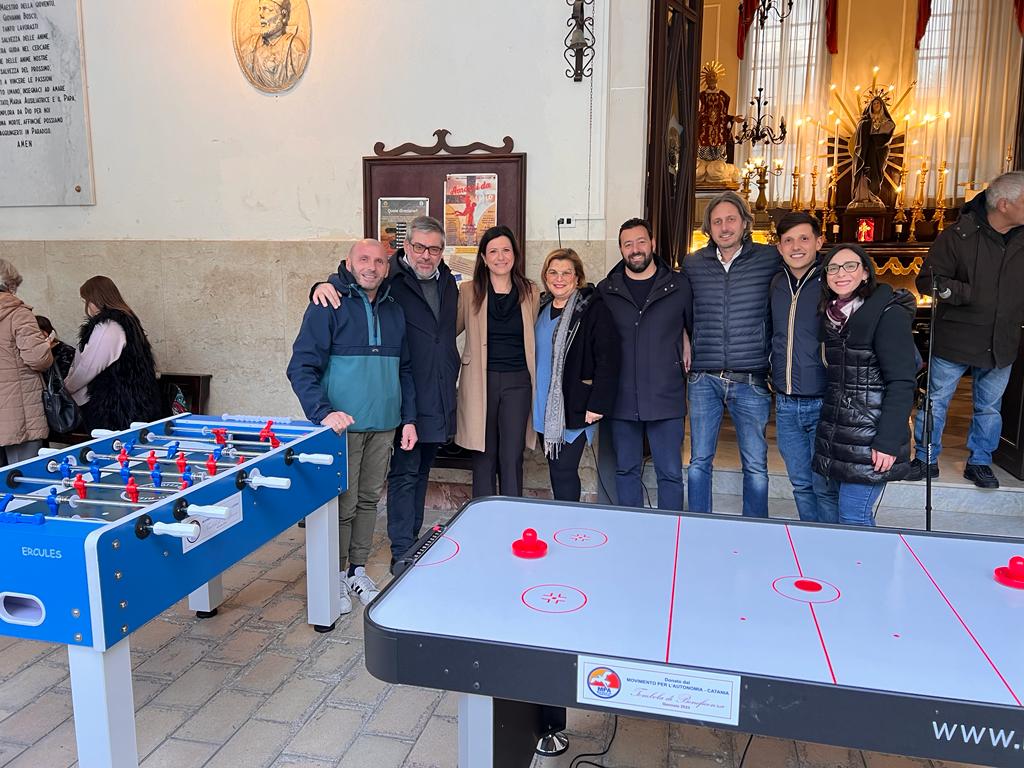 Donazione oratorio catania