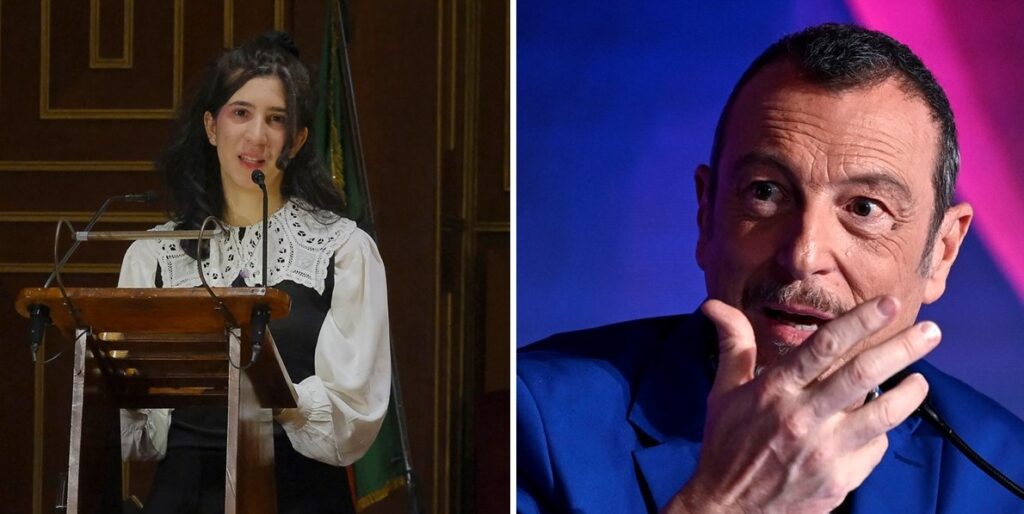 Elena Cecchettin e Amadeus