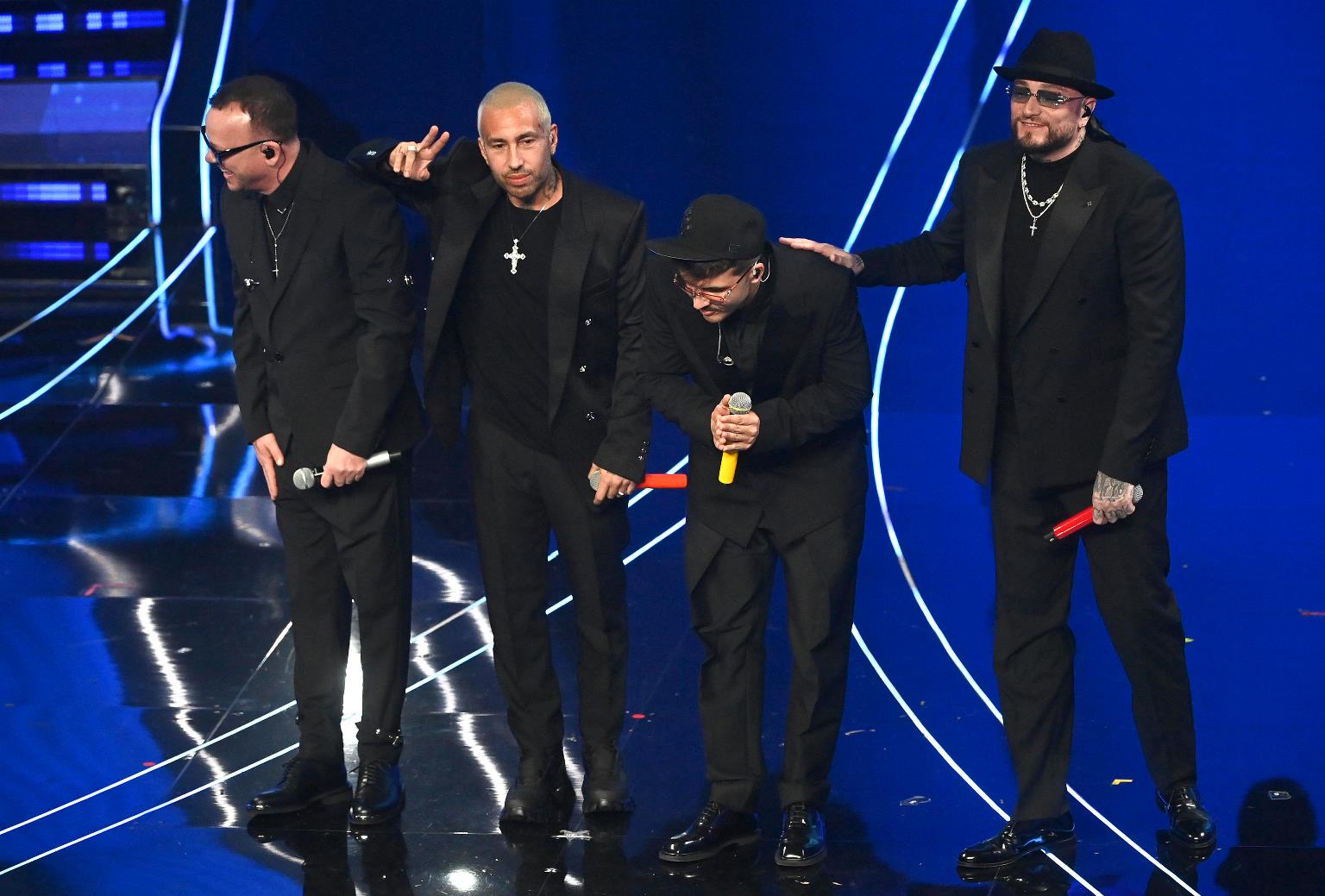 Geolier, Gué, Luché e Gigi D’Alessio
