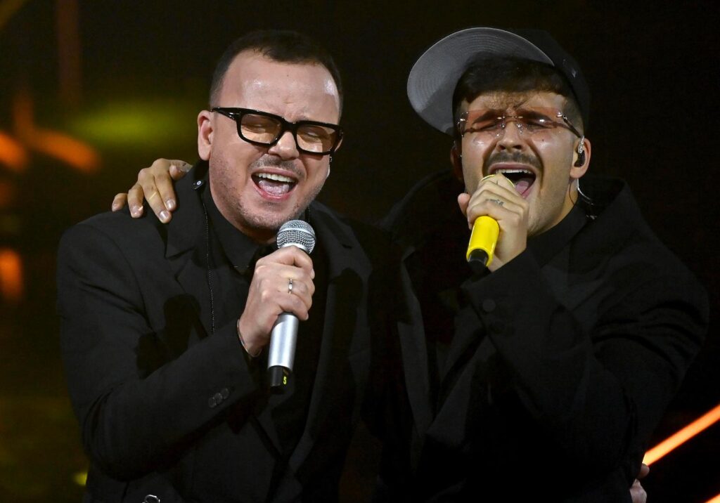Gigi D'Alessio e Geolier