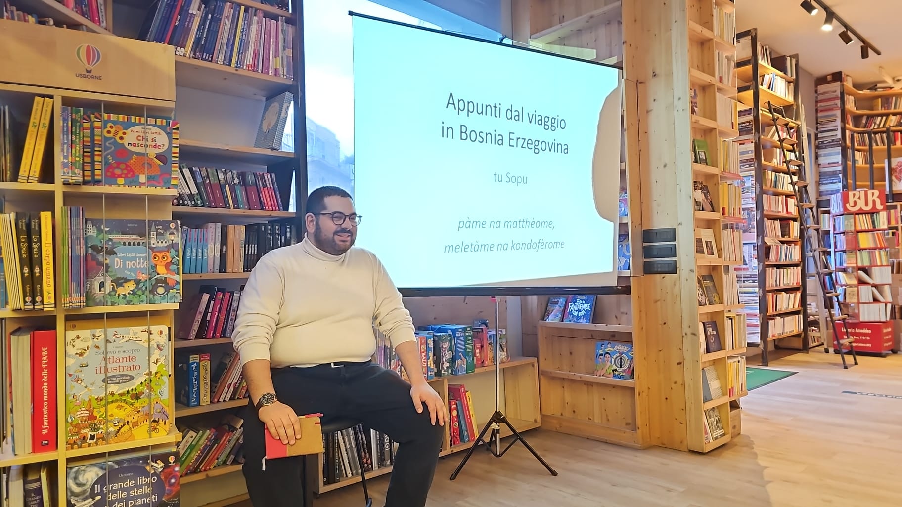 Greko e Bosnia Erzegovina alla Libreria Amaddeo