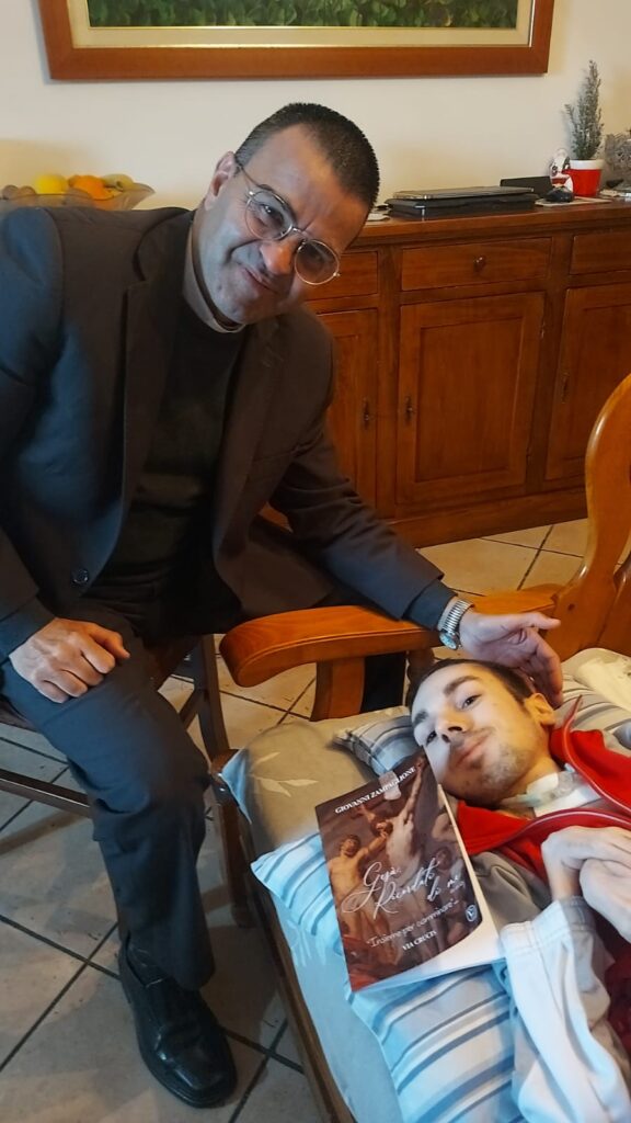 Don Giovanni Zampaglione e il libro ''Gesù ricordati di me''