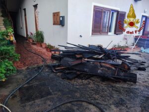 Incendio montagnareale