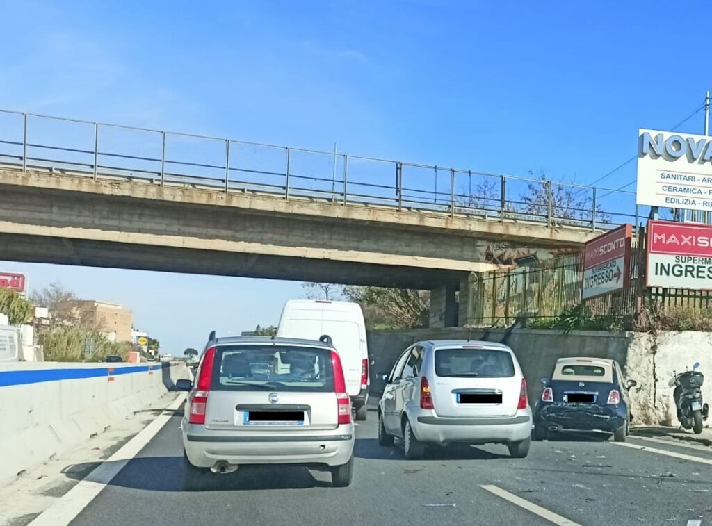 Incidente raccordo Reggio Calabria