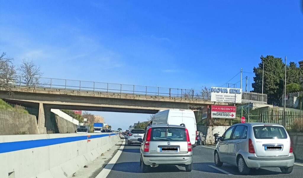 Incidente raccordo Reggio Calabria