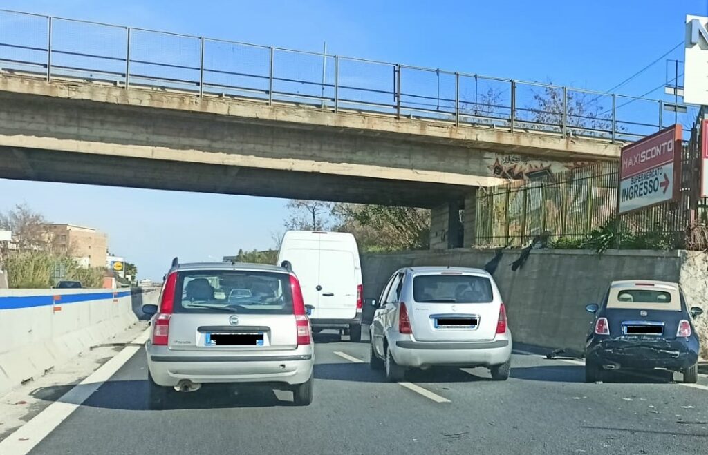 Incidente raccordo Reggio Calabria
