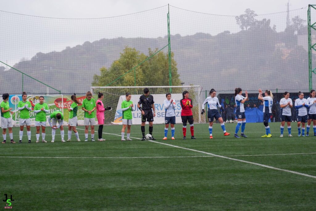 Inizio partita SSD UNIME-JSL WOMEN