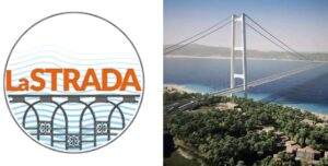 Logo La Strada e Ponte sullo Stretto