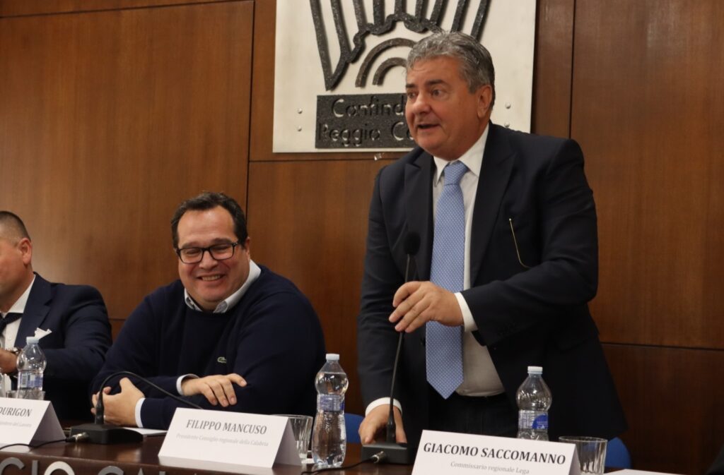 Conferenza stampa Lega Reggio