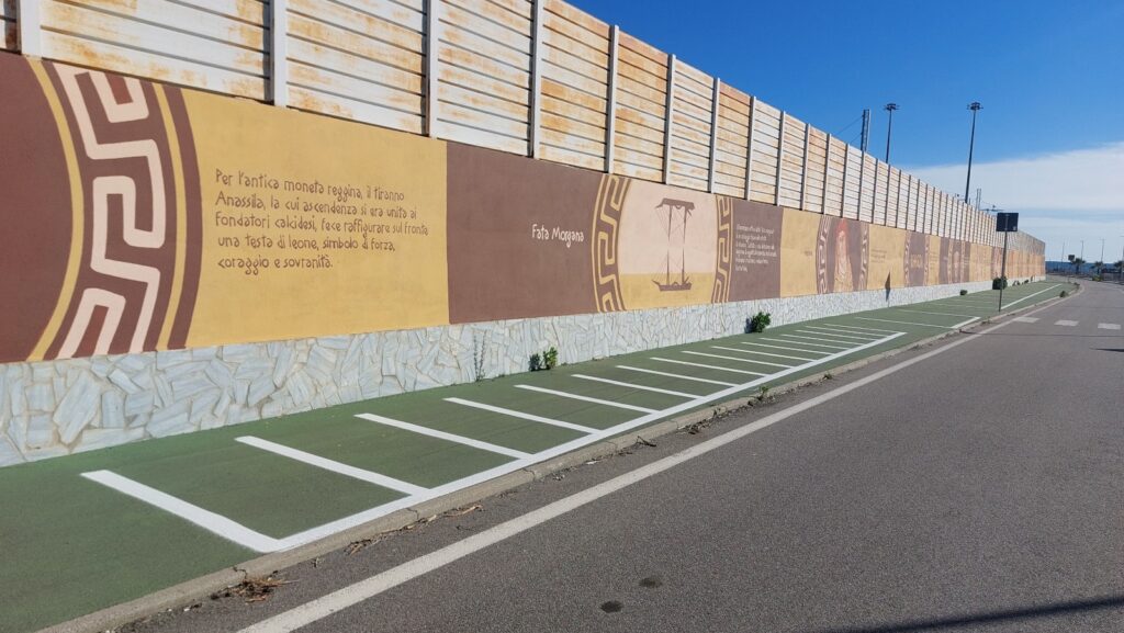 Parcheggi davanti al Parco Lineare Sud