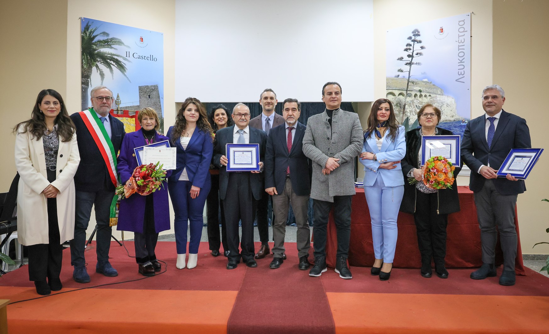 Premiati benemerenze civiche Motta San Giovanni
